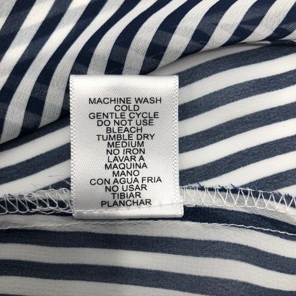 Nordstrom Love Tree Striped Wrap Blouse - Picture 8 of 8